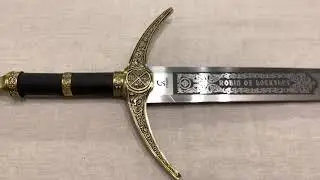 Меч Робин Гуда бронза, Robin Hood sword bronze finish, Art Gladius Toledo 223