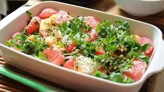 Grapefruit salad