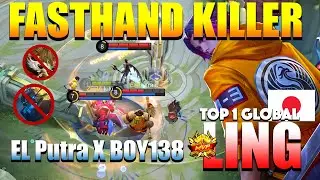 Ling 100% Map Control, That Fast Hand Gameplay | Top 1 Global Ling Gameplay | MLBB