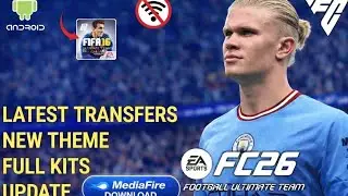 FIFA 16 MOD FC 26 Android Offline 🔥 Updated Squads, New Kits & Graphics