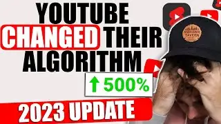 YouTube Changed.. The NEW Way to Grow on YouTube in 2023 (NEW ALGORITHM UPDATE)