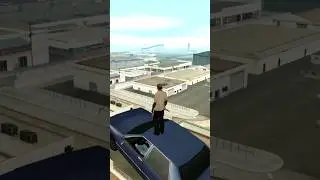 Flying Car Glitch In Gta San Andrea's #shorts #short #gta