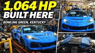 Внутри Боулинг-Грина, где родился Corvette ZR1 мощностью 1064 л.с.