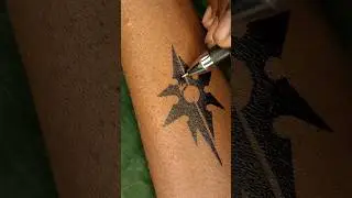 unique tattoo design #short #tattooindia #indianartist #indianink #desitattoo#tattooartistindia