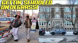 A TV Franchise Was Born: A Winter Walk Along Toronto's Famed De Grassi St & To Nearby Show Locations