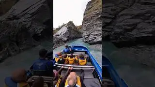 Skippers Canyon Jet Boat &ndash; Shotover River near Queenstown, New Zealand #nz #nztravel #newzealand
