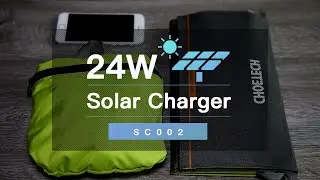 Solar pannel + super light fordable backpack. Carry the power on the go!
