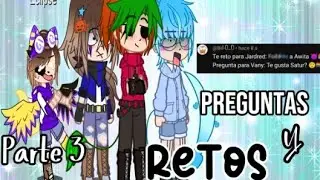 🔥Preguntas y retos 🔥🩵🧡💕/Awidred/ #gacha #gachaclub #memes 