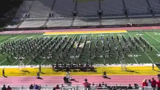 Dobyns-Bennett High School Marching Indian Band Kingsport 2011 Appalachian State Exhibition Part 1