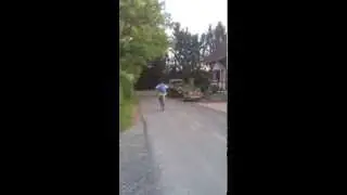 Wheely Wheelie mit RADON SLIDE 130 8.0 Allmountain