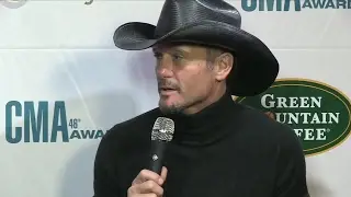 Tim McGraw Interview | CMA Awards 2012 | CMA