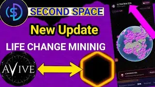 second space mining | second space SDS token | avive mining, core mining app