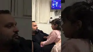 Wake up daddy🥰😃 #cutebaby #mastimoment #funtime #newword #fyp #viral
