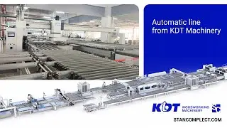 KDT Automated Line Based on CNC Machining Centers and Edgebanding Machines!