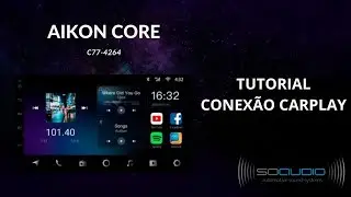 CONEX&Atilde;O CARPLAY - AIKON CORE C07-4264
