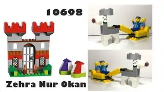 LEGO ile Kale ve Kızak &Ccedil;eken Geyik Yapımı | Kolay Anlatımlı Adım Adım LEGO Rehberi!