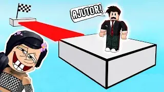 Obby PENTRU INTELIGENTI !! SA ATINGA ROSU ??