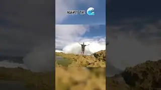 Human underestimating the force of nature #shorts #human #nature