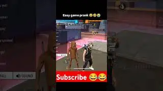😂 Easy game prank with ☠️ teammate|| funny video #freefire #shorts #ytshorts #b2kgamer1k #funny