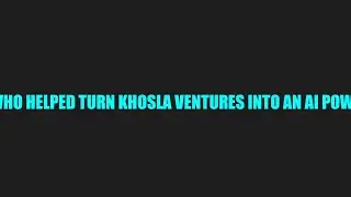 The marketing guru who helped turn Khosla Ventures into an AI powerhouse is moving on &mdash; Revealed