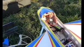 Maiden extreme flights F3A  Vanquish V1 and Crash