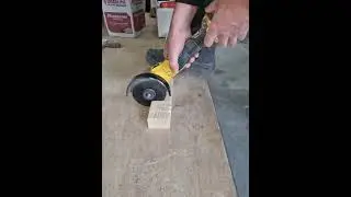Hout zagen met je slijptol kan dat? #wood #grinding #carbide  #carbidetools #woodcutting #slijpblad