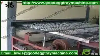 Fully automatic high quality high output egg tray production line