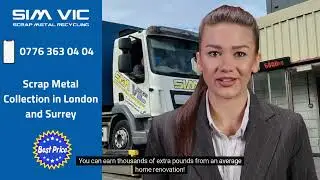 Scrap metal collection in Surrey