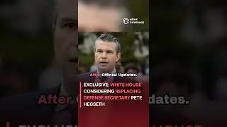 Exclusive: White House Considering Replacing Defense Secretary Pete Hegseth #politics