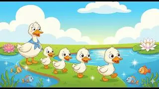 Five Little Ducks Song | Nursery Rhymes for Kids | Fun Learning Songs for Toddlers