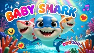 &ldquo;🦈 Baby Shark | Dance & Sing Along | Kajal Toons Nursery Rhymes 🌟 | Hindi + English&rdquo;