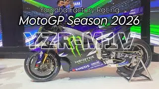 MELIHAT DARI DEKAT YAMAHA YZR-M1V SIAP TURUN MOTOGP 2026
