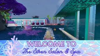 I built a hair salon and spa IN THE SKY on #legofortnite Come check out The Siren Salon & Spa