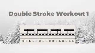 Double Stroke Workout for Beginners 