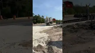 Power Curber Loaded on Diesel Life Transport