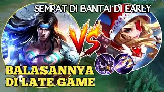 Badang gameplay | sempat di bantai di early balasannya late game, badang vs ruby