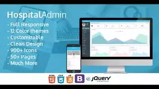 HospitalAdmin - Dashboard for Doctors & Hospitals | Themeforest Website Templates and Themes