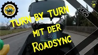 Turn by Turn Navigation mit der Honda Roadsync App  Reaktionstest der Anzeige