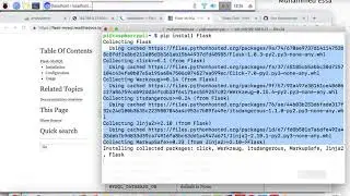 40   Raspberry Pi Flask Python web framework