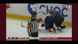 Aaron Ekblad Scary Injury Vs Anaheim Ducks 2022