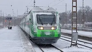 Travelling with Finland's NEW High-Speed Train! (Trip report pendolino plus)