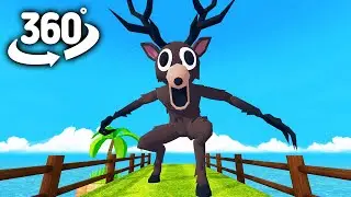 The Deer Chase You! - 99 Nights in the Forest | 360&deg; VR Animation