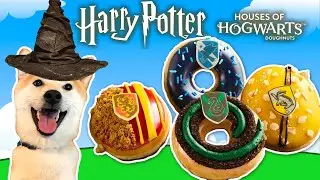 Opening HARRY POTTER DONUTS (in a bathtub)