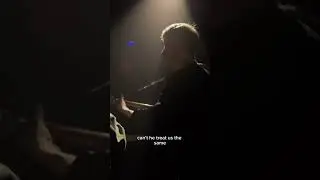 my favorite part of the show 🥹 #singer #acoustic #songwriter #harmony