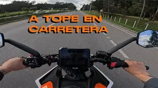 A Todo Gas: Primeros KM después del despegue del motor en la KTM Duke 250 gen3.