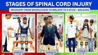 Recovery stages of  SPINAL CORD  INJURY at @extracarephysiotherapy | SCI REHABILITATION 94555 55207