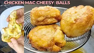 Ramadan Kareem 2026 Iftar Special Snack Recipe | Chicken Mac Cheesy Balls | Make And Freeze 