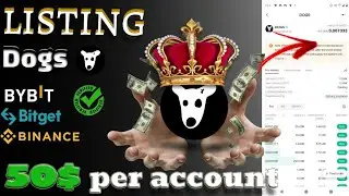 DOGS Coin Binance Listing Confirmed || DOGS Coin Telegram Airdrop