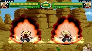 M.U.G.E.N. CHAR | Dragon Ball Heroes | Cumber/Kanba Super Saiyan by This Boy