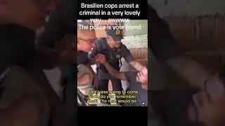 Brazilian Police Wake Up Sleeping Criminal &mdash; Hilarious Arrest Caught on Camera